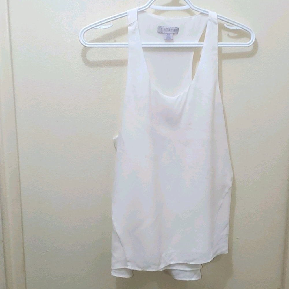 🔵2 for $15🔵 1.STATE WHITE TANK TOP